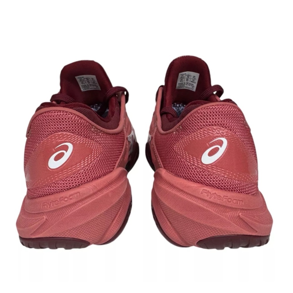 Asics Court FF3 Women’s Sz 7.5 Light Granet/White Athletic Sneakers - Picture 5 of 8